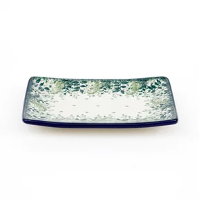 Tacka ceramiczna C27 18/12 cm<br> 2206X Zielone paprocie
